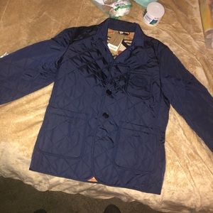 New burberry quilted thermonegulated blazer size48
